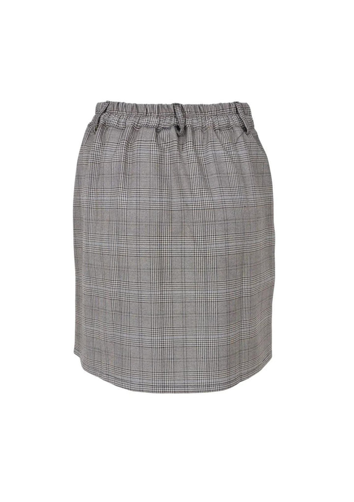 Black Colour - BCNikka Chequered Short Nederdel - Grey