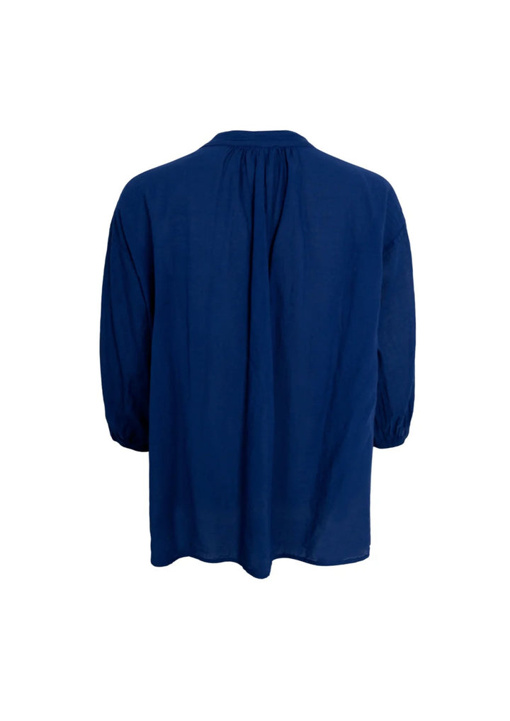 Black Colour - BCollie blouse - Midnight Blue - Onesize