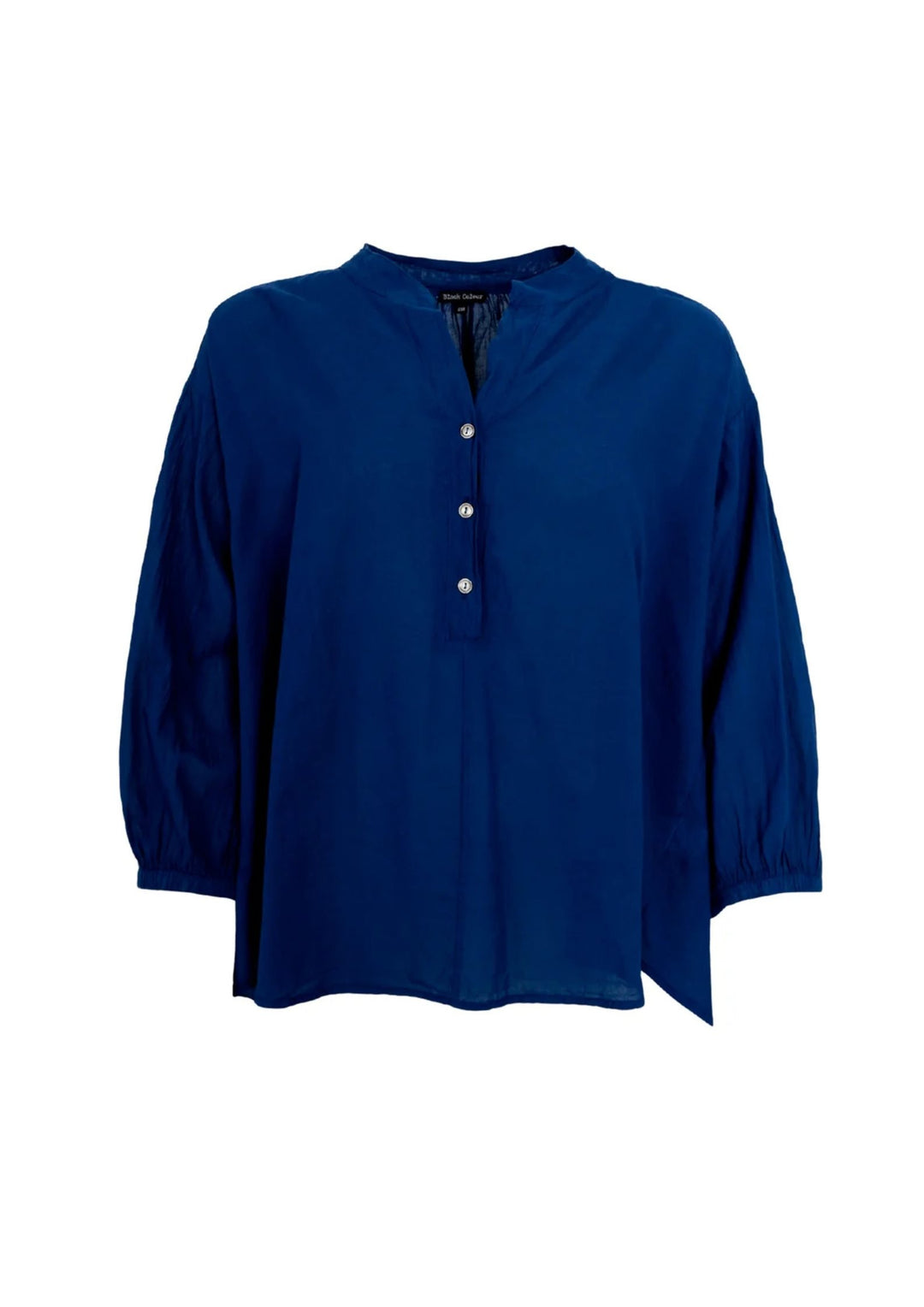 Black Colour - BCollie blouse - Midnight Blue - Onesize