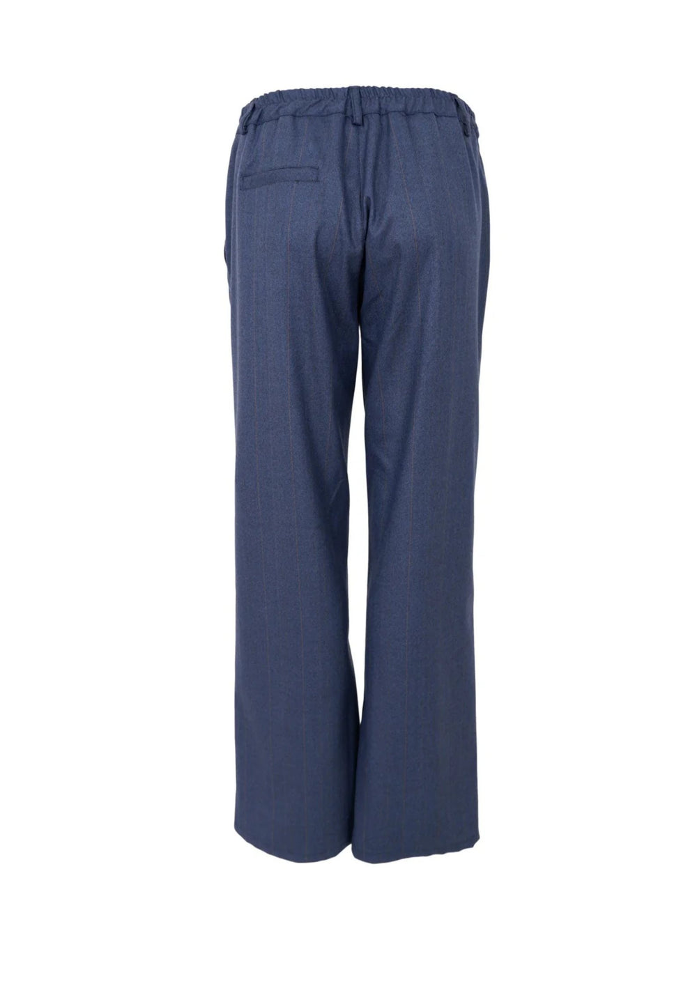 Black Colour - BCPark Stribet Bukser - Indigo Blue