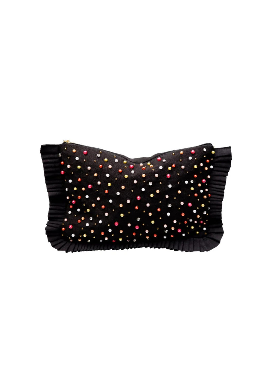 Black Colour - BCSafira Clutch - Black - Onesize