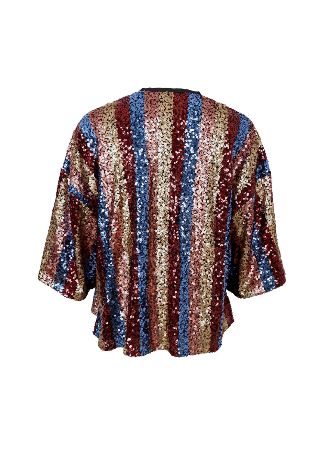 Black Colour - BCStudio Sequin Kimono - Onesize