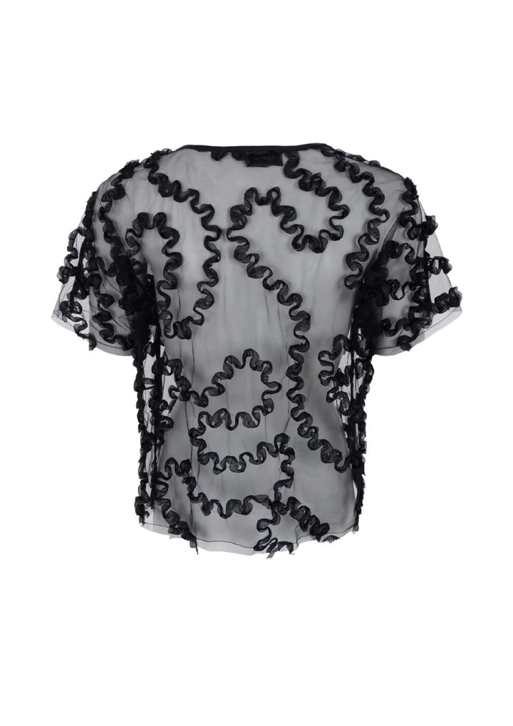 Black Colour - BCSwirl Bluse - Black