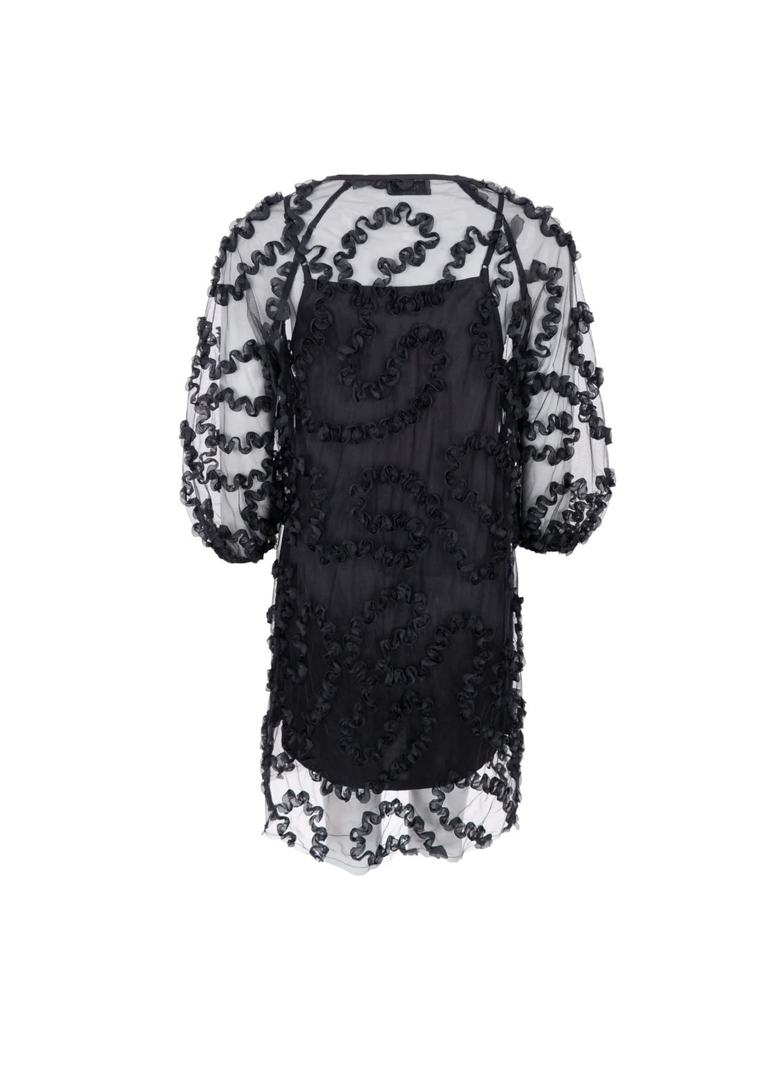 Black Colour - BCSwirl Dress - Black
