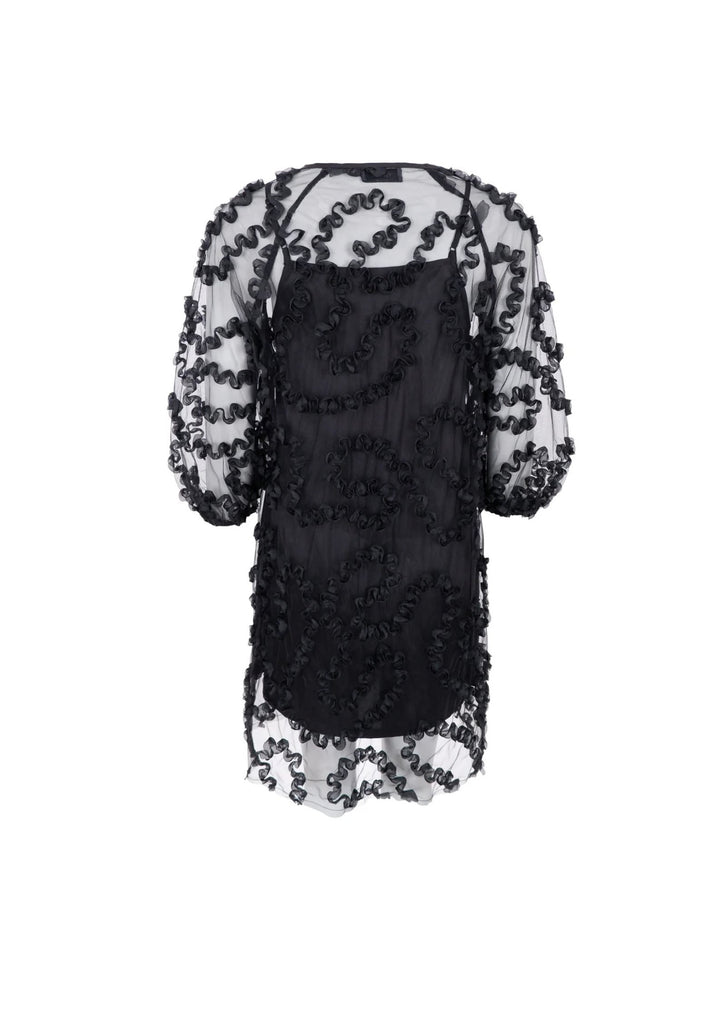 Black Colour - BCSwirl Dress - Black