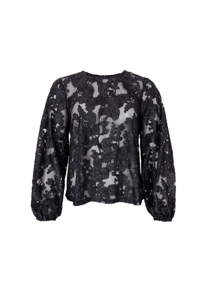 Black Colour - Casablanca Blouse - Black