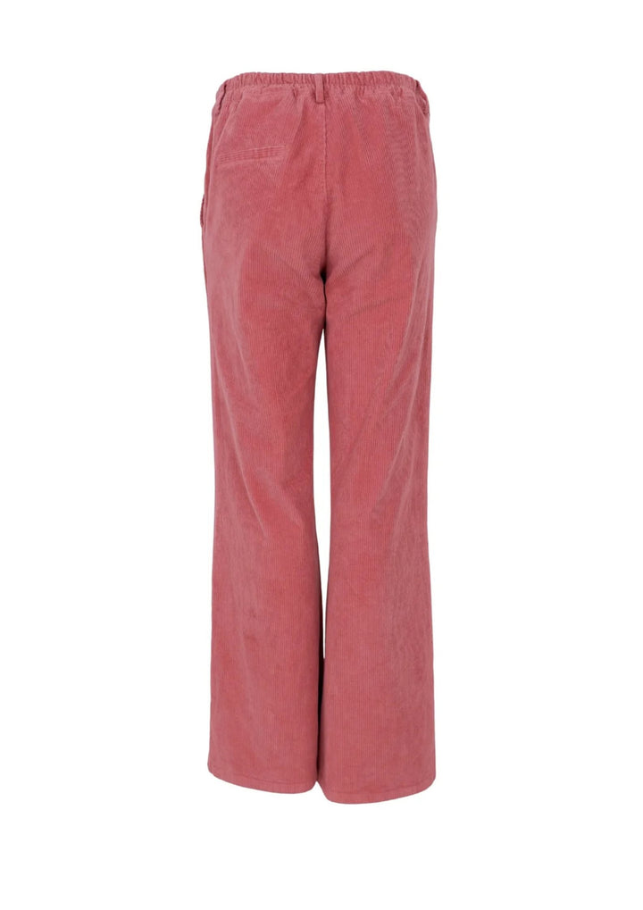 Black Colour - Cora Corduroy - Box Bukser - Dust Rose