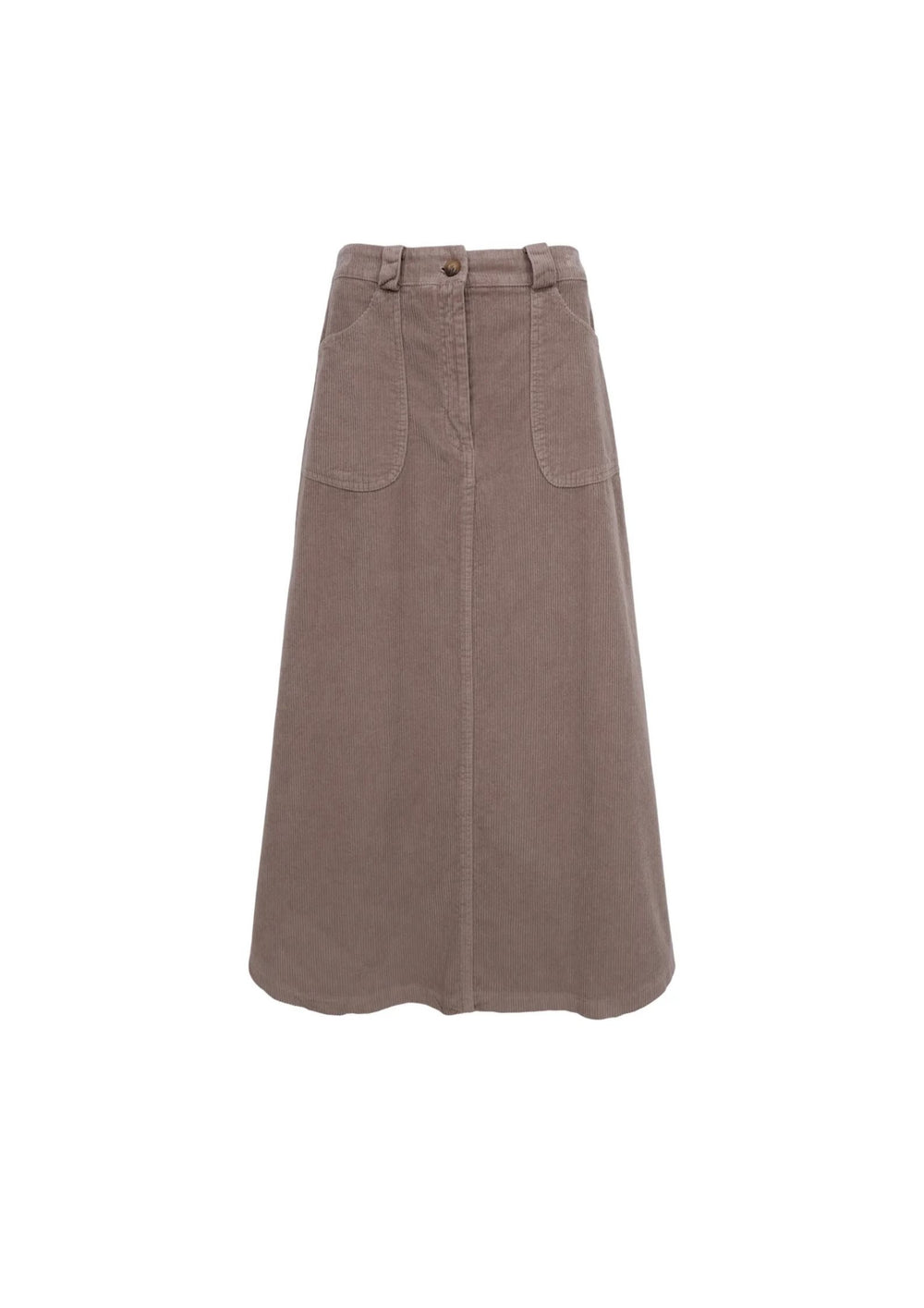 Black Colour - Cora Corduroy - Nederdel - Lt. Nougat