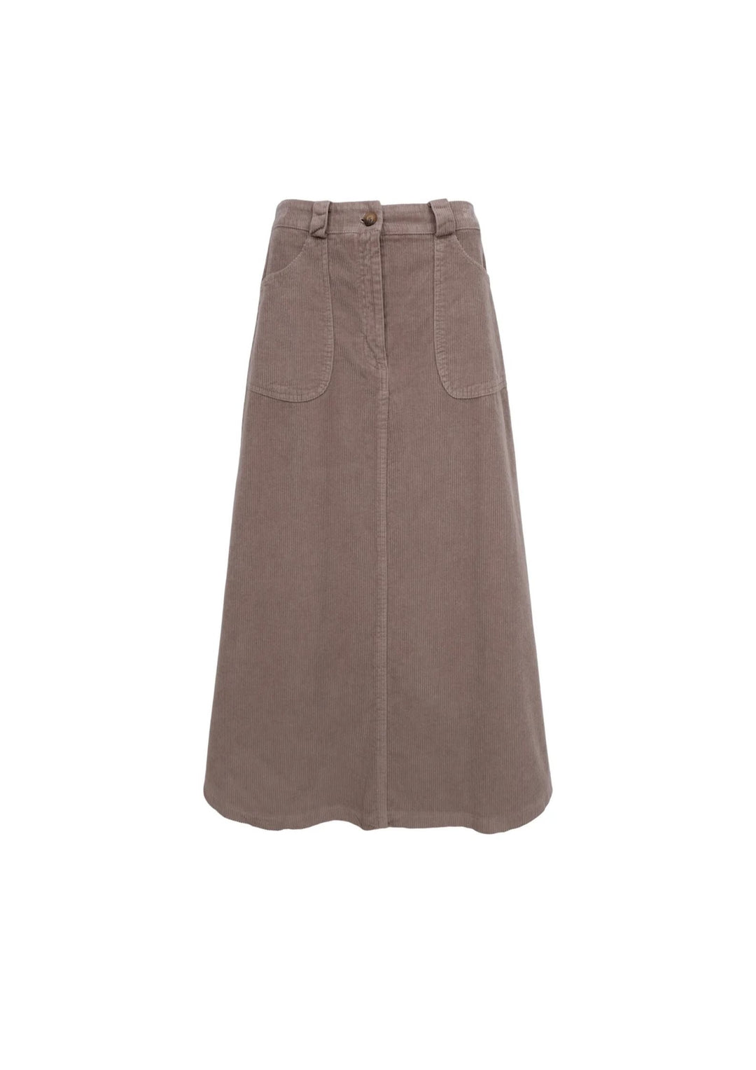 Black Colour - Cora Corduroy - Nederdel - Lt. Nougat