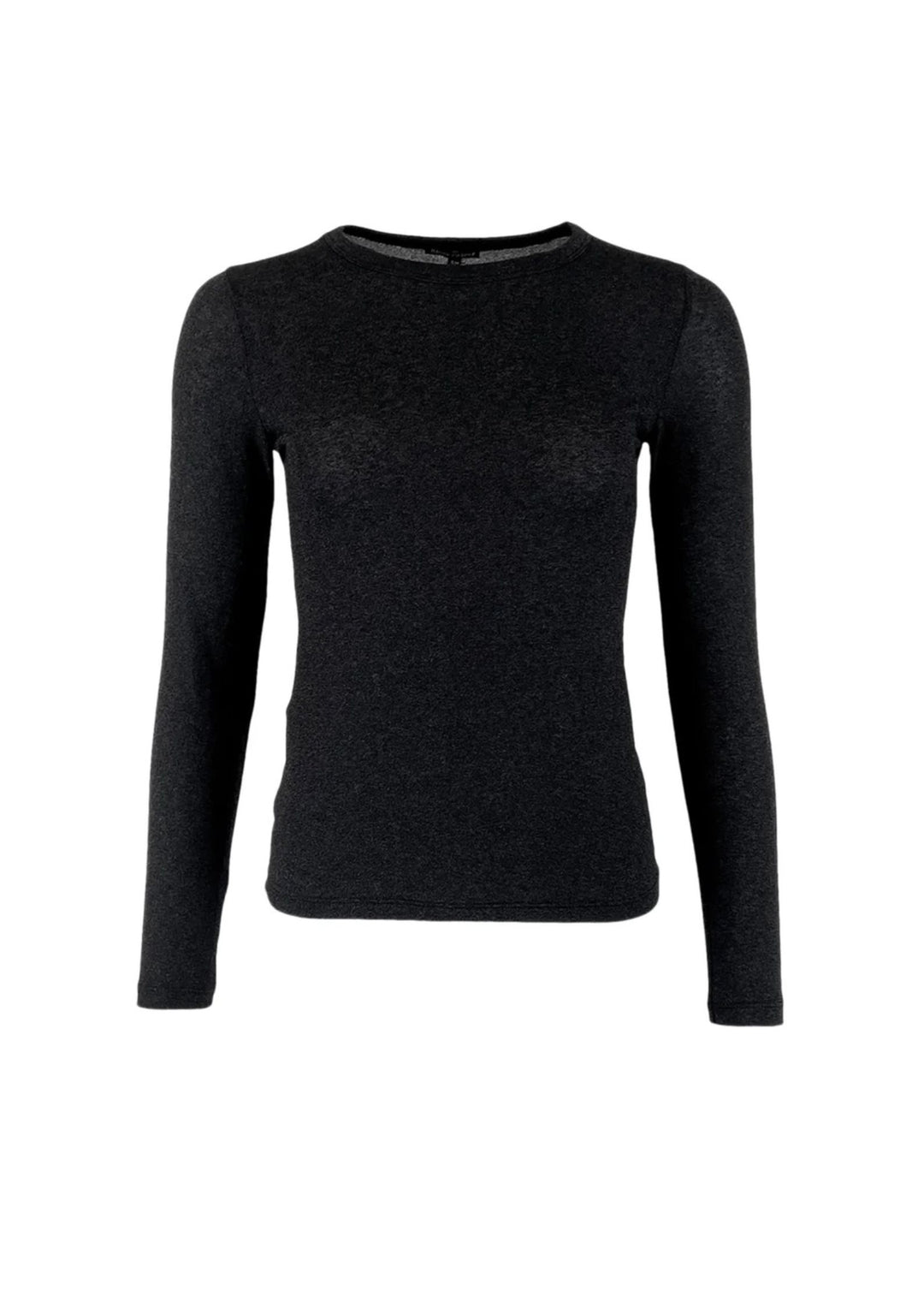 Black Colour - Faye Lurex Blouse - Black/Black