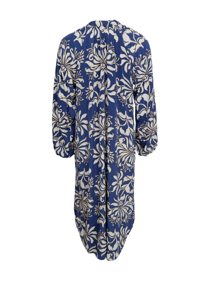 Black Colour - Luna Nelly Dress - Native Blue