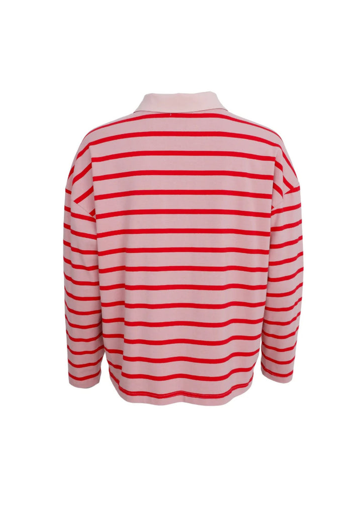 Black Colour - Millia Polo Shirt - Rosered