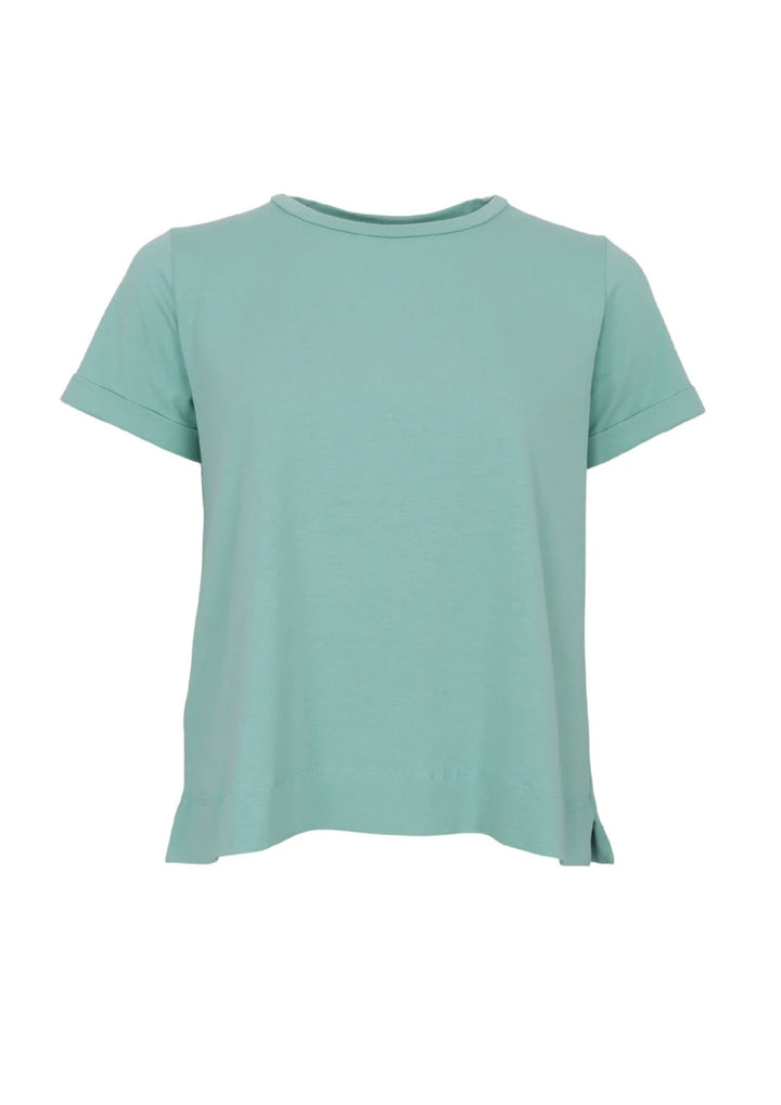 Black Colour - SS T-shirt - Pastel Green