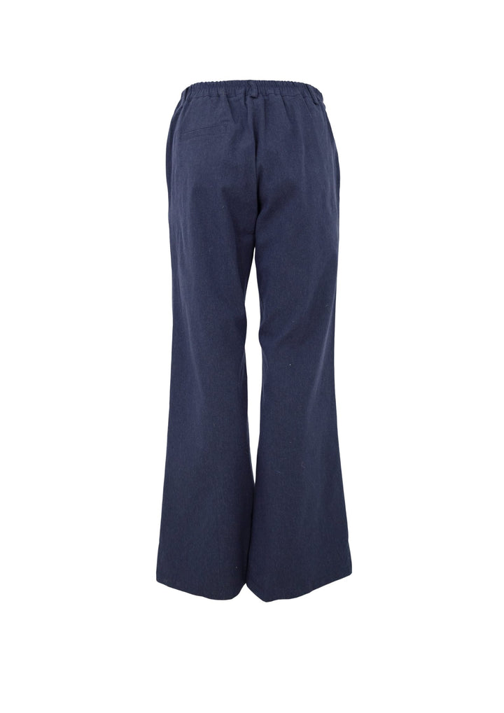 Black Colour  BCAvenue Box Bukser - Navy Blue