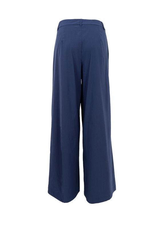 Black Colour - Davina Wideleg Bukser - Navy