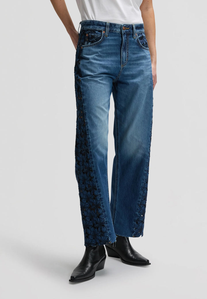Lee - Rider Barrel Jeans - Blue Royalty