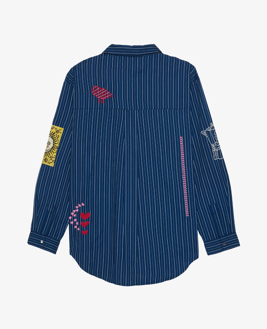 Sissel Edelbo - Brenna Skjorte - Navy Strips