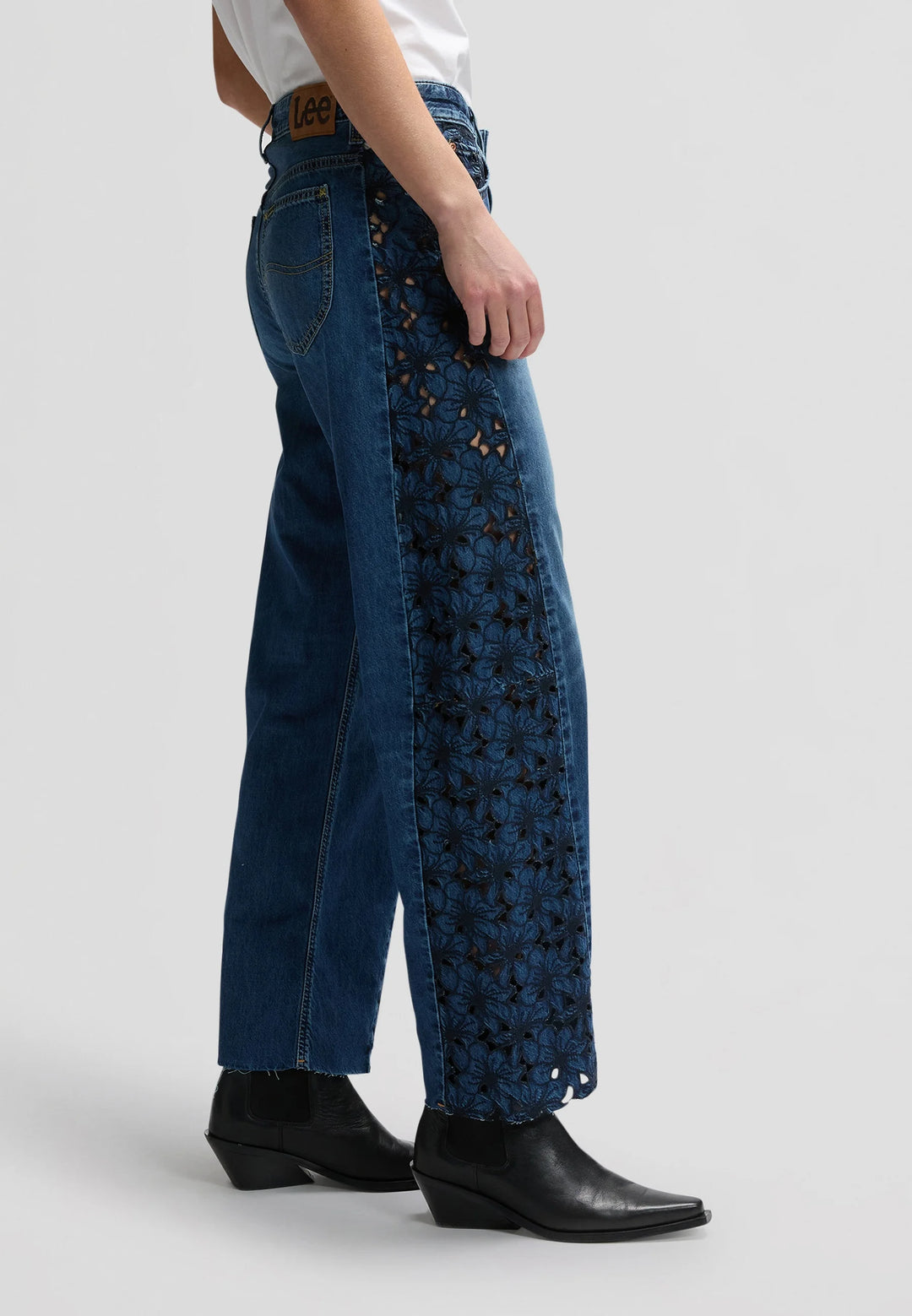 Lee - Rider Barrel Jeans - Blue Royalty