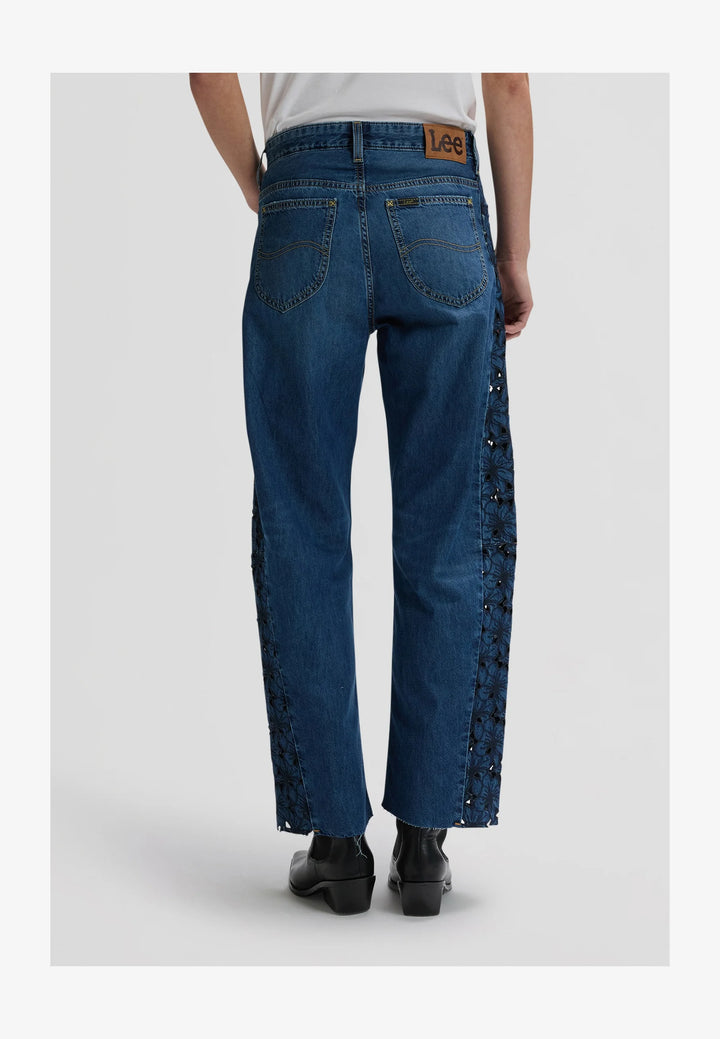 Lee - Rider Barrel Jeans - Blue Royalty