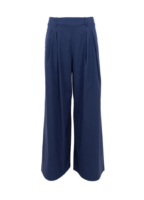 Black Colour - Davina Wideleg Bukser - Navy