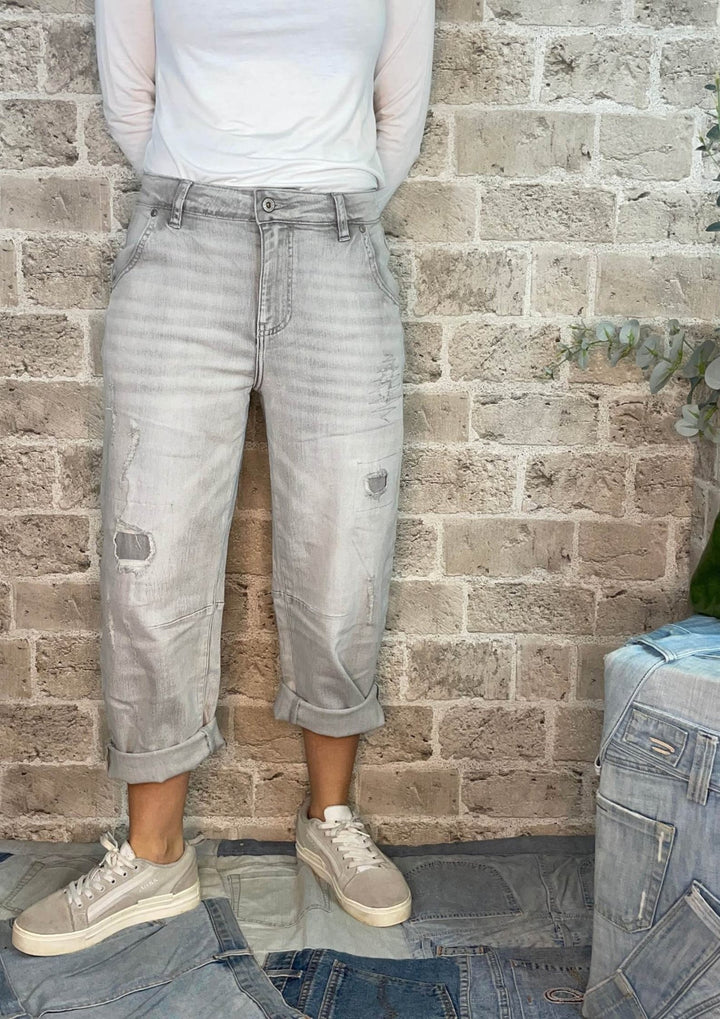 Cabana Living - Gracy Sw Jeans - Grey