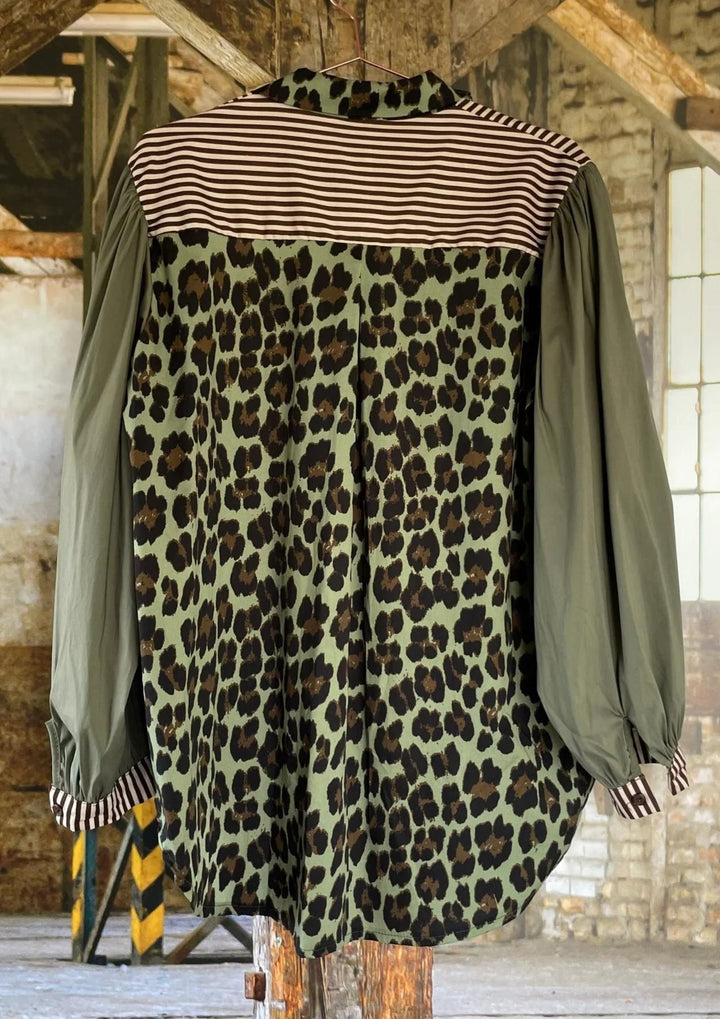 Cabana Living - Klara skjorte - Military - Onesize
