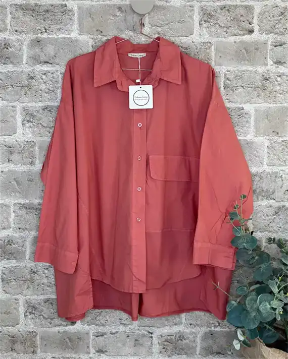 Cabana Living - Tokyo Skjorte - Pepe Rosa - Onesize