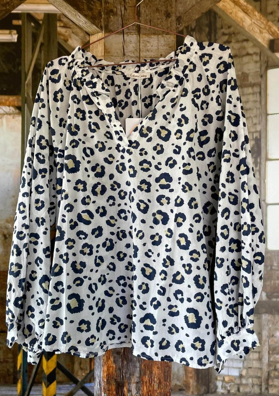 Cabana Living - Zepa 4435-1 Bluse - Blue - Onesize