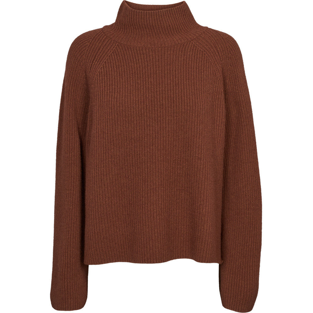 Basic Apparel - Cady Raglan Sweater - Tortoise Shell