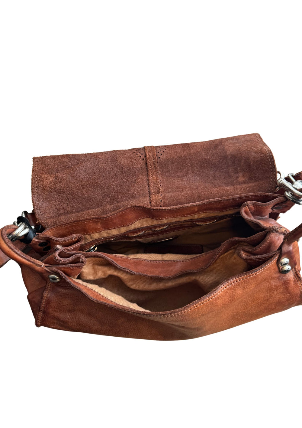 Campomaggi - Crossbody - Grande - Cognac