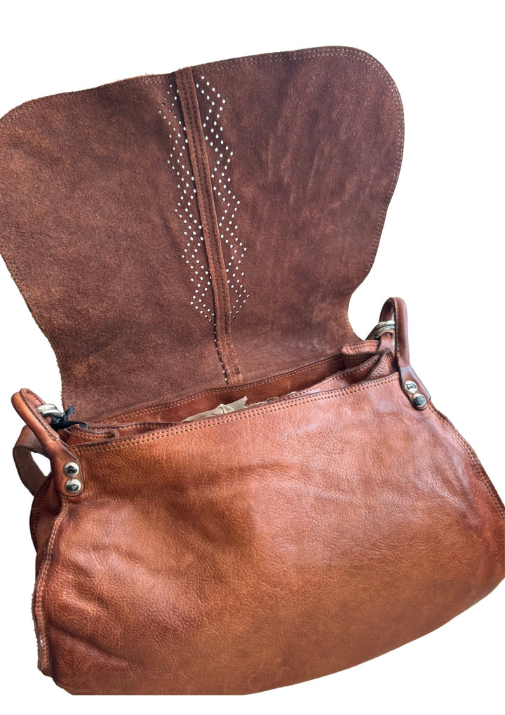 Campomaggi - Crossbody - Grande - Cognac