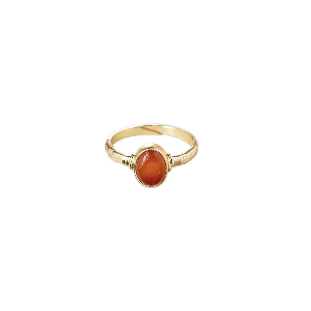 A Beautiful Story - Certain Carnelian Ring - ONESIZE