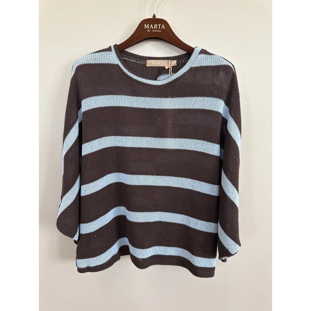 Marta - Cascade Knit - Moro/Sky - ONESIZE