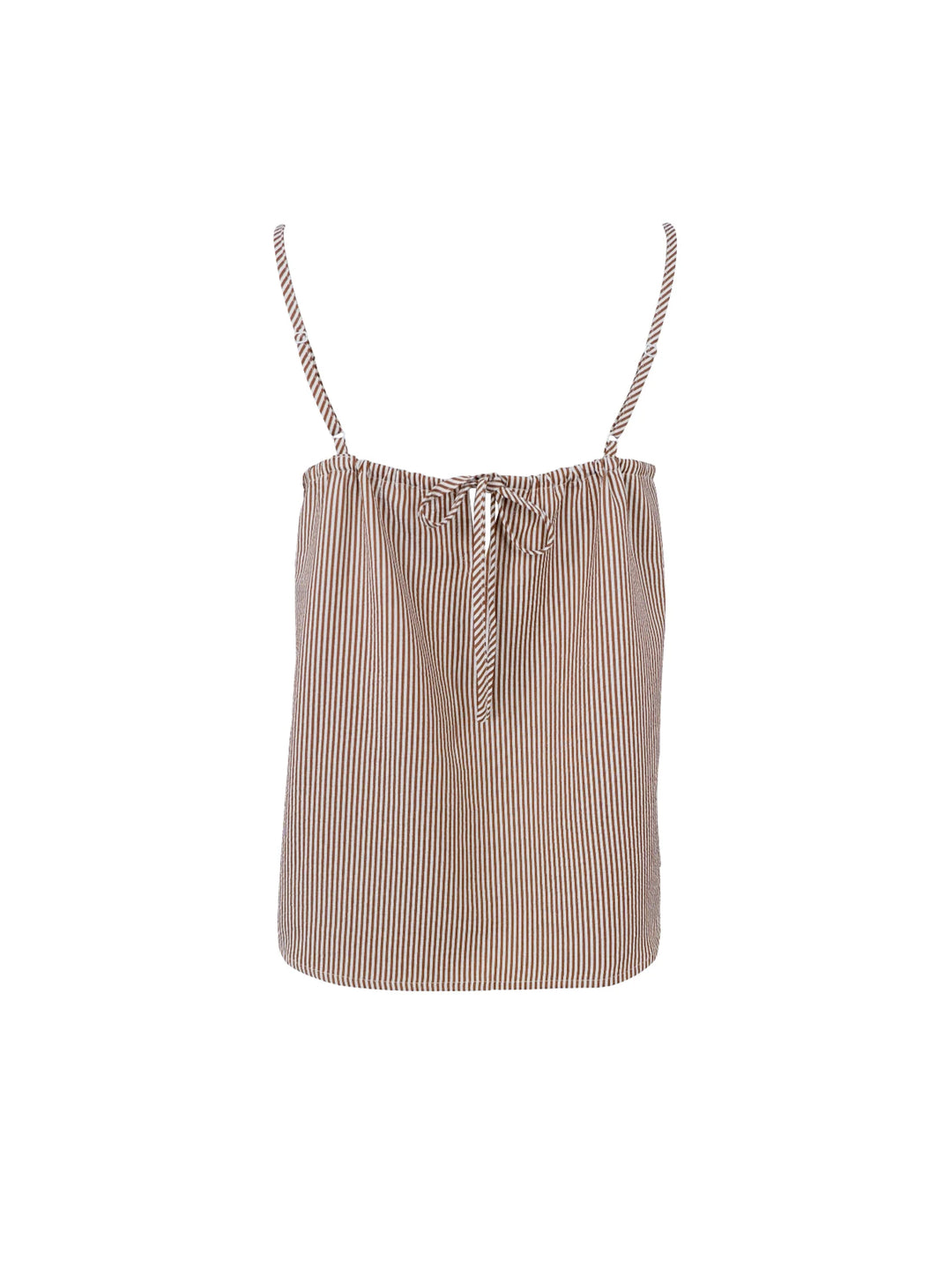 Black Colour - Catherine Strap top - Camel