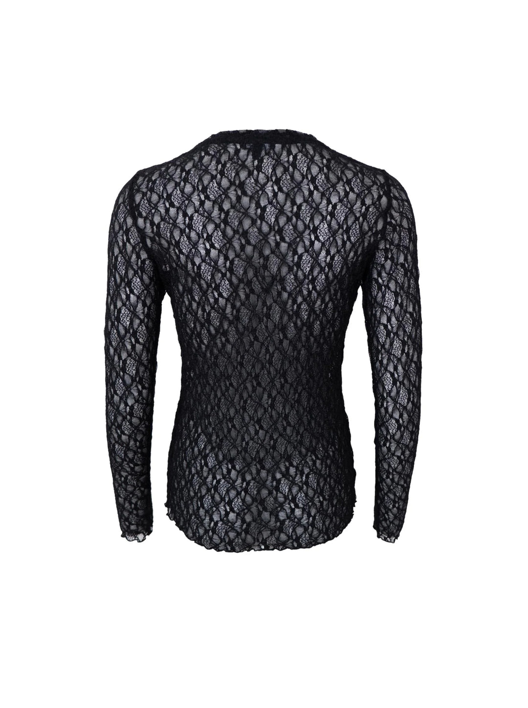 Black Colour - Cecily Lace Bluse