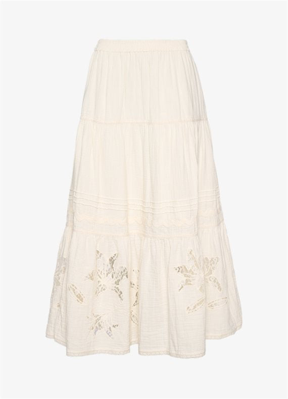 Sissel Edelbo - Tarsila Nederdel - Off White - Onesize