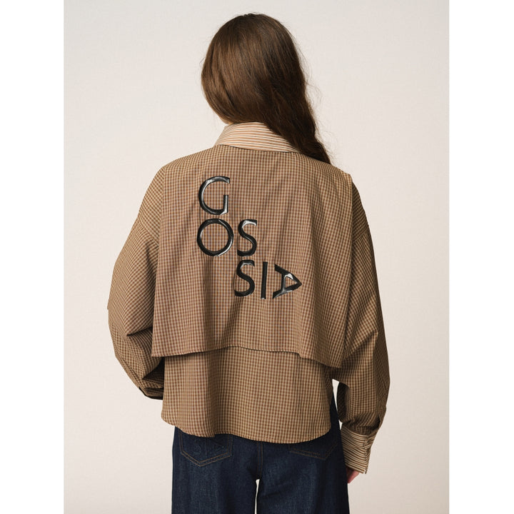 Gossia - ChalineGo Skjorte - Brown Checks