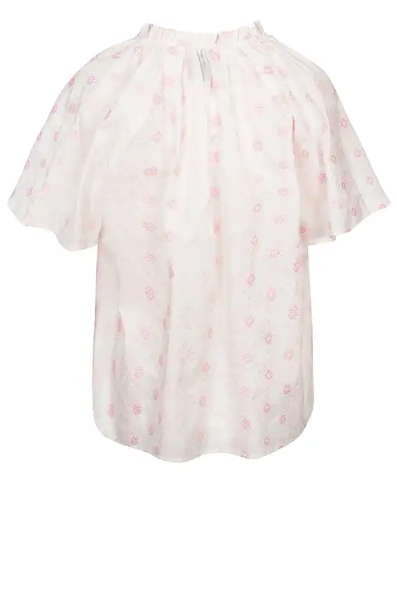 Luxzuz - Chaneli Blouse - Pink Lady