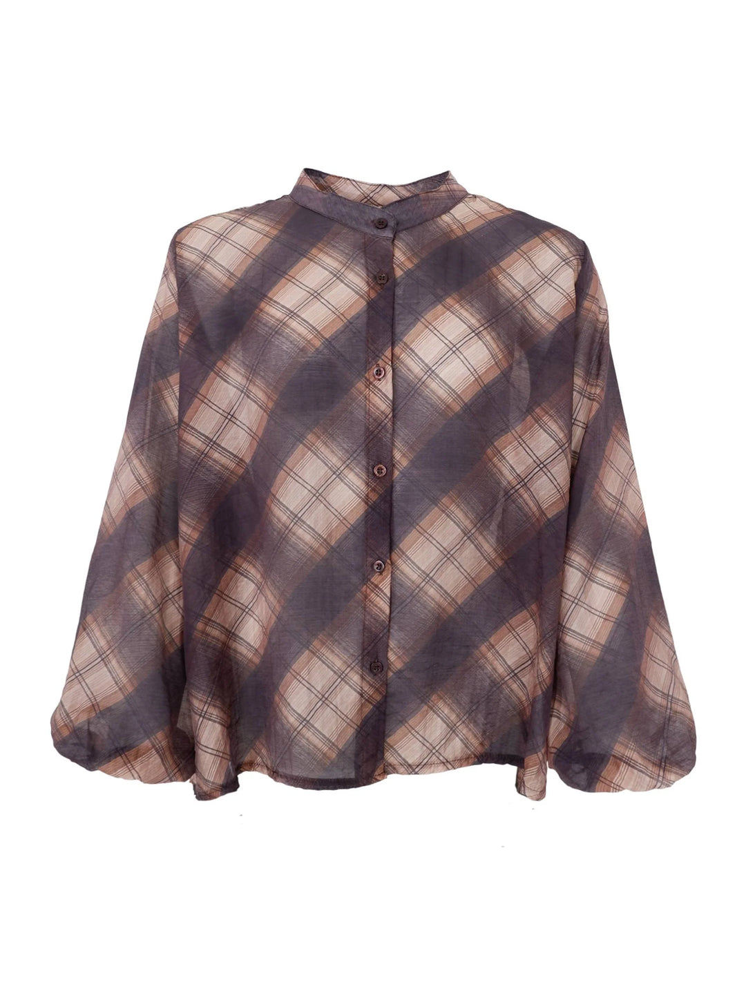 Black Colour - Charlotte Skjorte - Coffee - ONESIZE