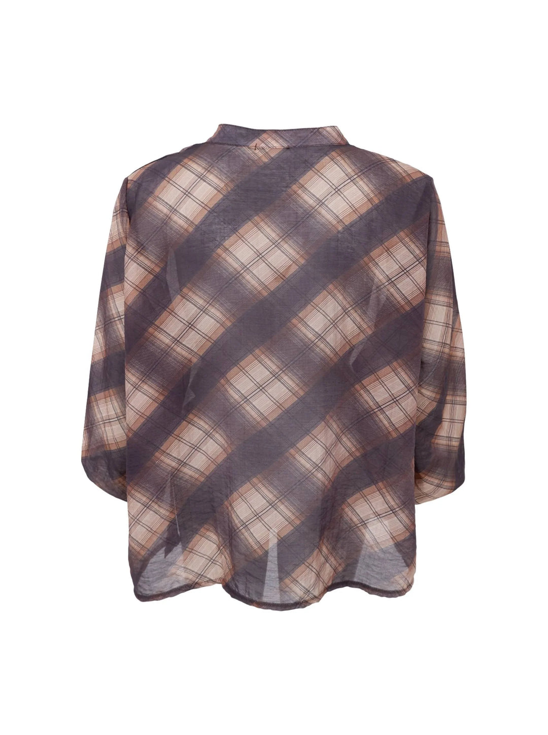 Black Colour - Charlotte Skjorte - Coffee - ONESIZE