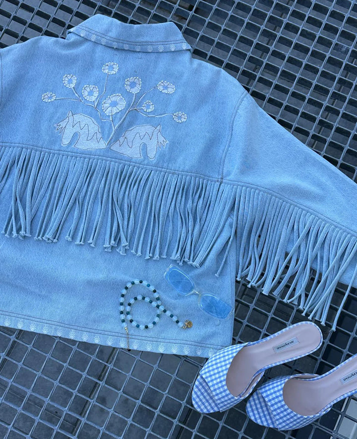 Sissel Edelbo - Christer Jakke - Denim - ONESIZE