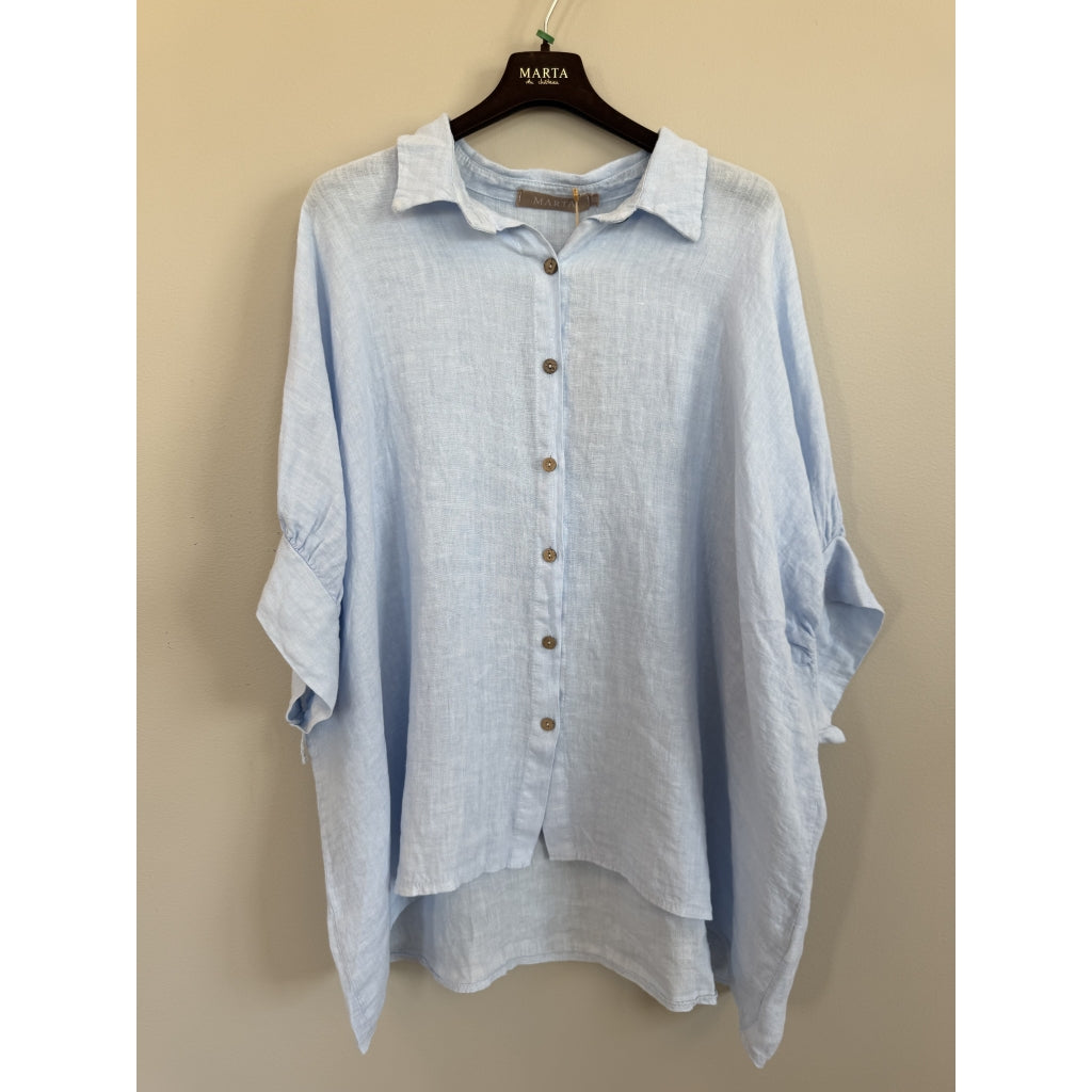 Marta - Cirelle Shirt - Cielo - ONESIZE