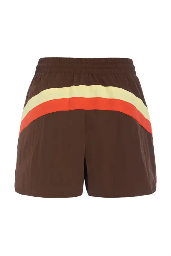 Hunkøn - Cindy Track Shorts - Brown
