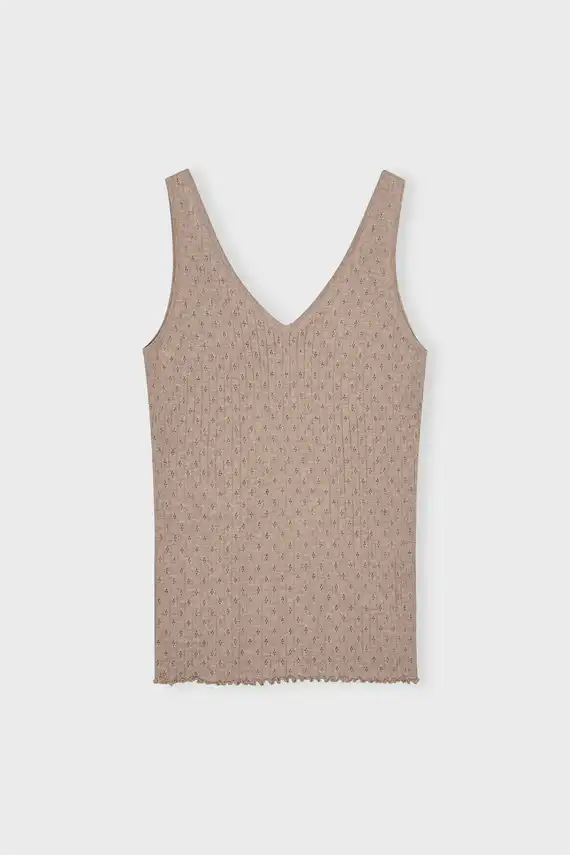 Care By Me - Clara V-Top - Sand