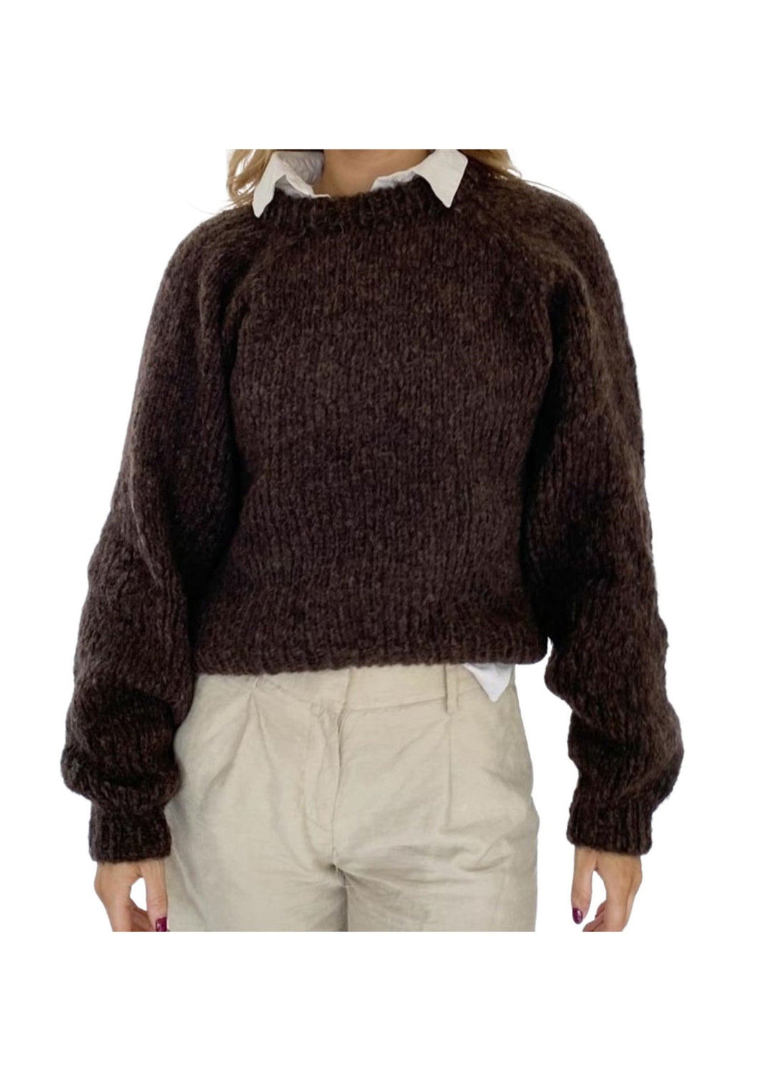 Coffee Beanies - Ida Strik - Dark Brown - Onesize