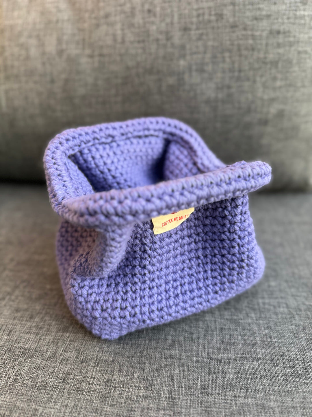Coffee Beanies - Mini Clutch - Lavender - ONESIZE