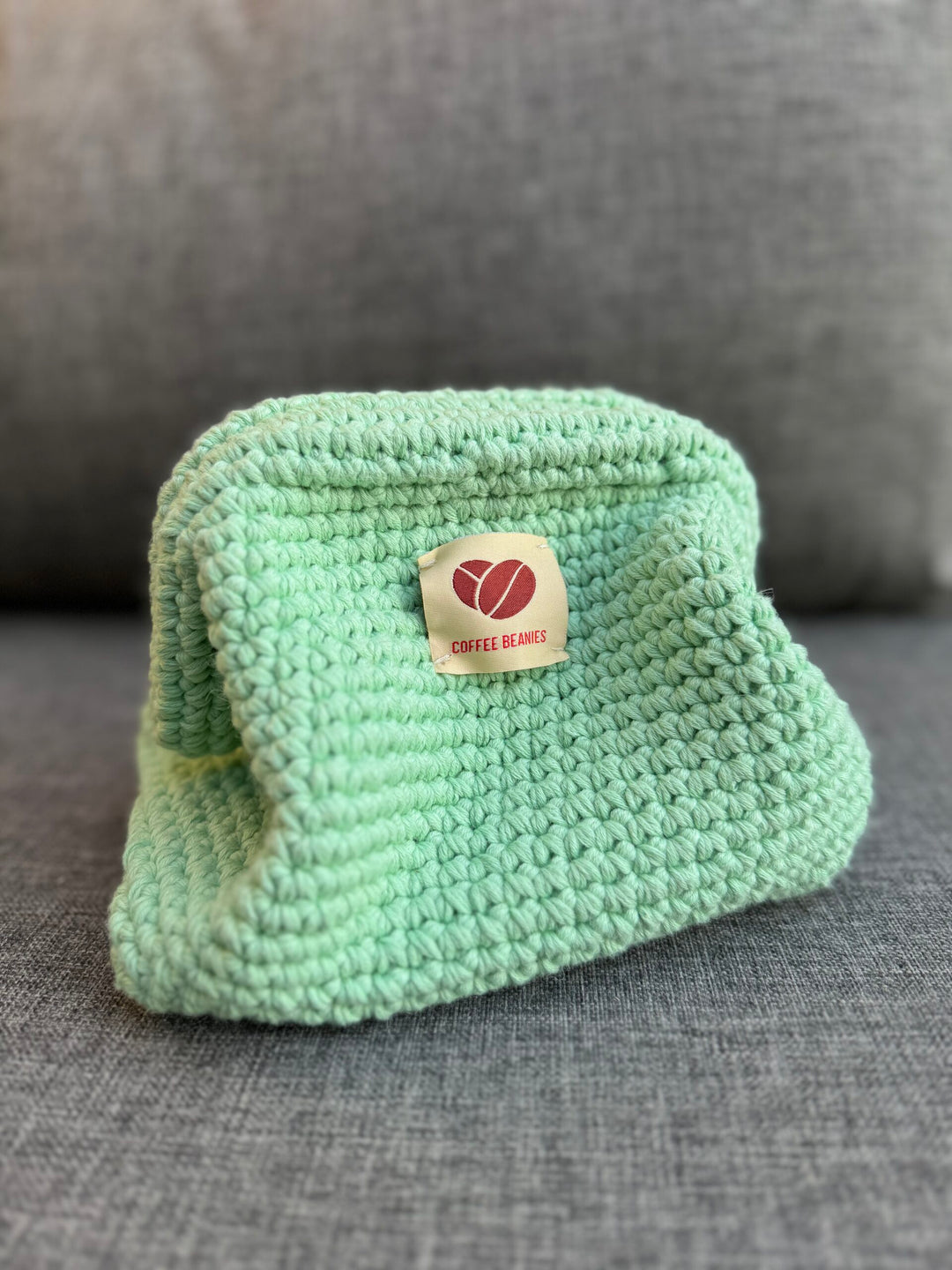 Coffee Beanies - Mini Clutch - Mint Green - ONESIZE