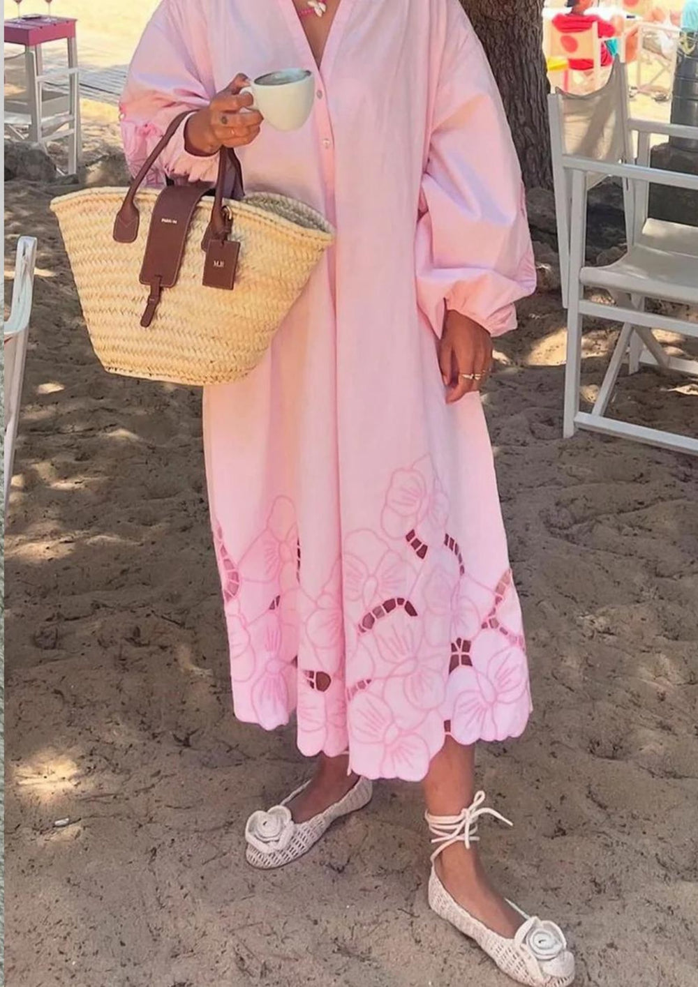 Sissel Edelbo - Coral Kjole - Cherry Blossom - Onesize