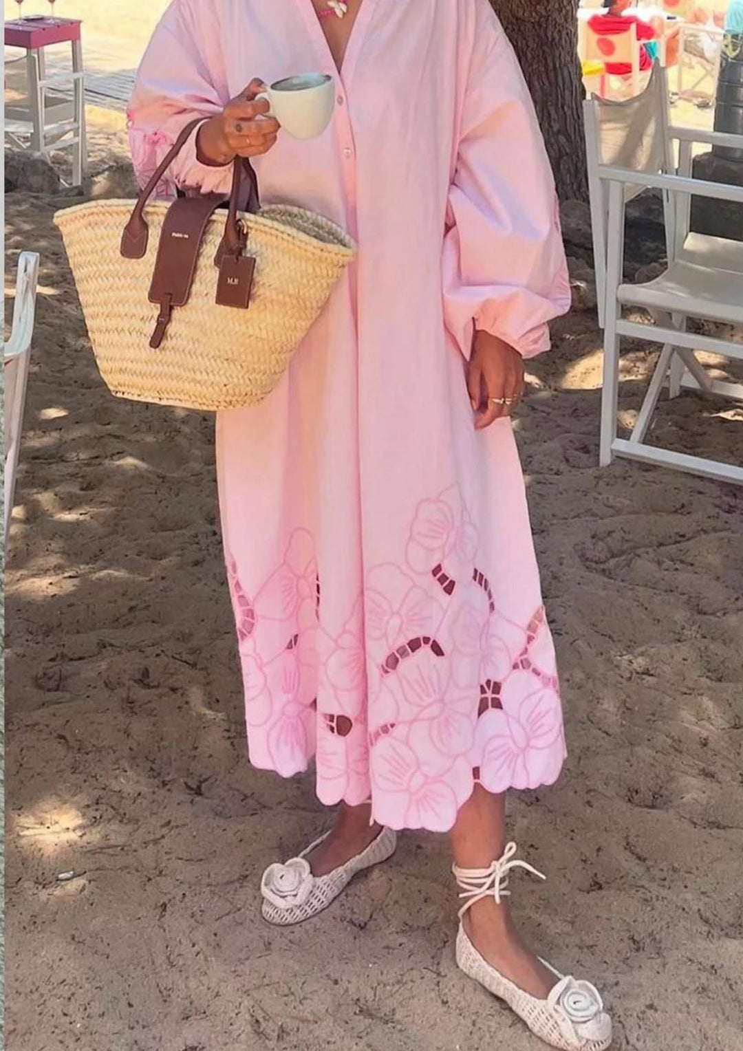 Sissel Edelbo - Coral Kjole - Cherry Blossom - Onesize