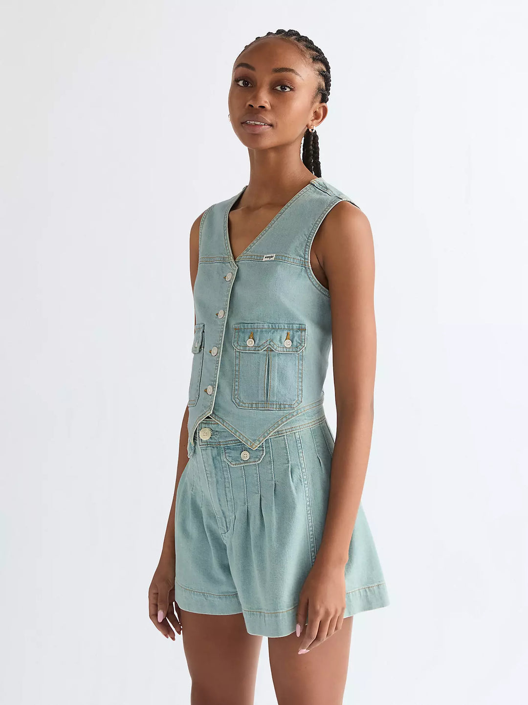 Wrangler - Country estate vest - Pale